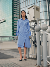 Tải hình ảnh vào trình xem Thư viện, Striped Shirtdress
