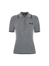 Tải hình ảnh vào trình xem Thư viện, KNIT SEASON - Grey Knit Polo
