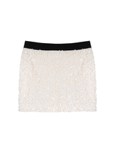 Tải hình ảnh vào trình xem Thư viện, White Sequin Skirt Limited
