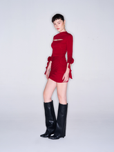 Tải hình ảnh vào trình xem Thư viện, Red Cut Out Mini Dress
