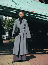 Tải hình ảnh vào trình xem Thư viện, Gray Long Coat Limited
