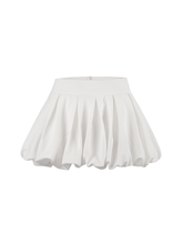 Tải hình ảnh vào trình xem Thư viện, White Balloon Mini Skirt
