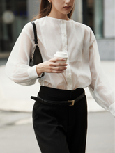 Tải hình ảnh vào trình xem Thư viện, White Sheer Shirt
