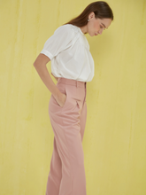 Tải hình ảnh vào trình xem Thư viện, Pink Straight Leg Trousers
