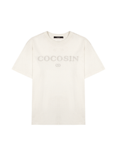 Tải hình ảnh vào trình xem Thư viện, Coco Sin Beige Embroidered Tee
