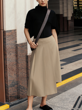 Tải hình ảnh vào trình xem Thư viện, KNIT SEASON - Asymmetric Pleated Skirt
