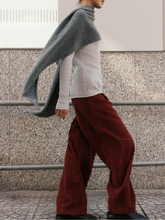 Tải hình ảnh vào trình xem Thư viện, KNIT SEASON - Cherry Textured Trousers
