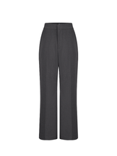 Tải hình ảnh vào trình xem Thư viện, Grey Straight Leg Trousers
