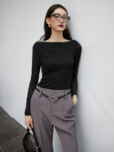 Tải hình ảnh vào trình xem Thư viện, Grey Trousers With Side Slits
