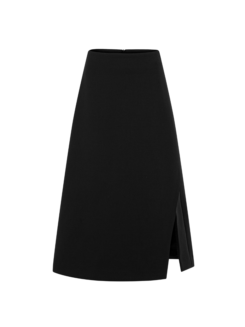 Black Skirt With Slit - HOLIDAY 24'