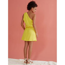 Tải hình ảnh vào trình xem Thư viện, Yellow Asymmetric Dress
