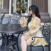 Tải hình ảnh vào trình xem Thư viện, Yellow Print Playsuit
