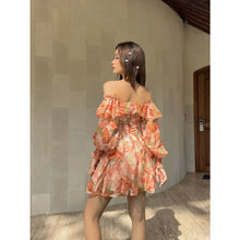 Tải hình ảnh vào trình xem Thư viện, Floral Print Mini Dress
