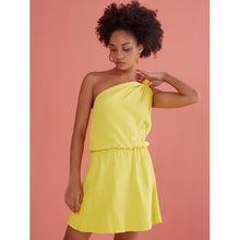 Tải hình ảnh vào trình xem Thư viện, Yellow Asymmetric Dress
